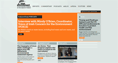 Desktop Screenshot of irishenvironment.com